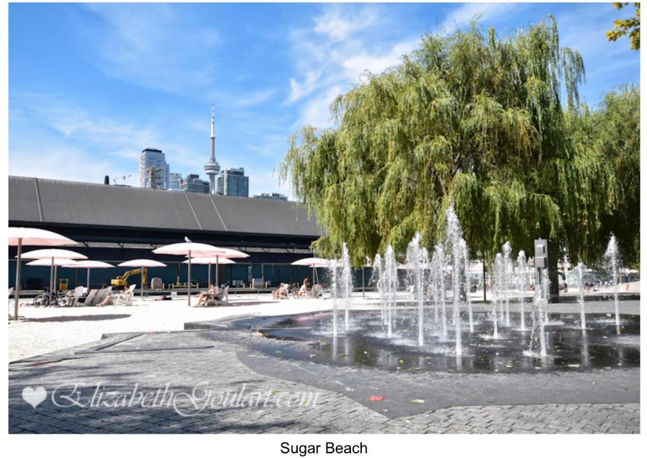 טורונטו Three-Bedroom Condo With Free Parking Nearby Cn Tower With Lake View מראה חיצוני תמונה